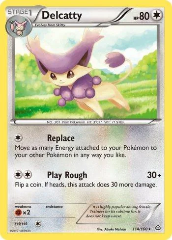 Delcatty 114/160