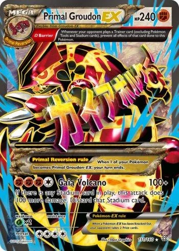 Groudon Primitivo-EX 151/160