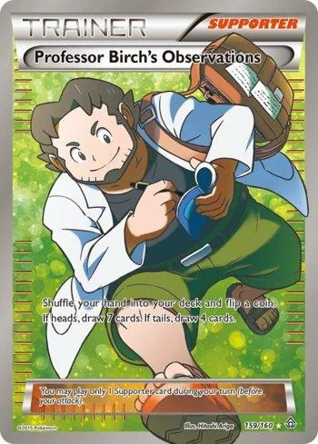Observações do Professor Birch 159/160