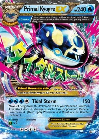 Kyogre Primitivo-EX 55/160