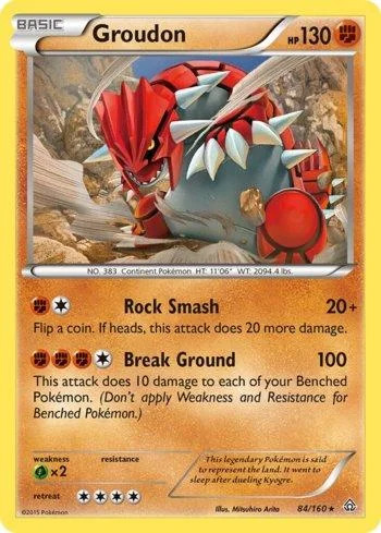 Groudon 84/160