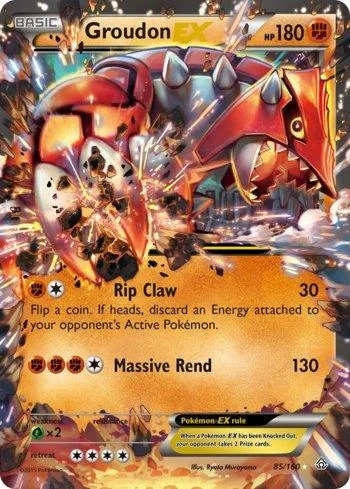 Groudon-EX 85/160