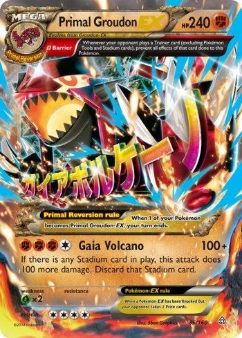 Groudon Primitivo-EX 86/160