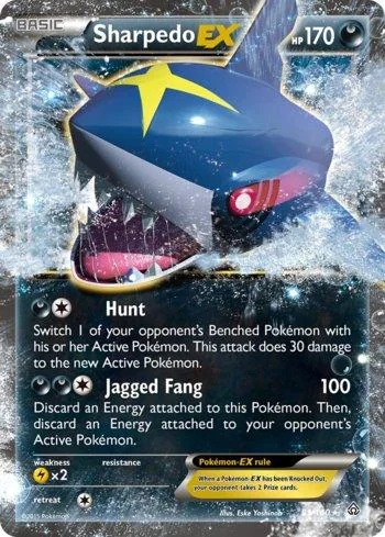 Sharpedo-EX 91/160