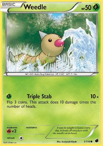 Weedle 1/116