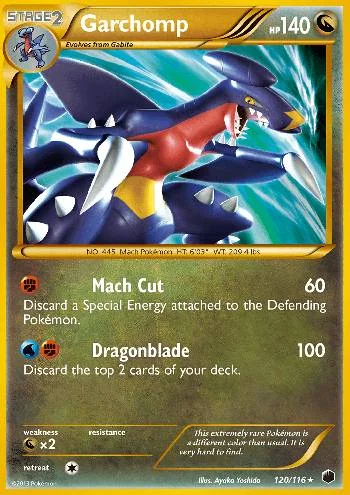 Garchomp 120/116