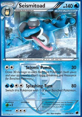 Seismitoad 26/116