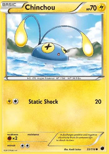 Chinchou 35/116