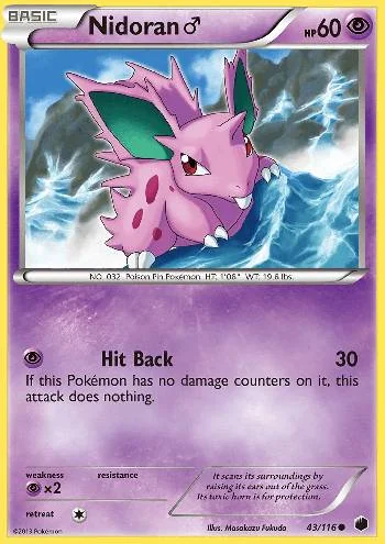 Nidoran Macho 43/116