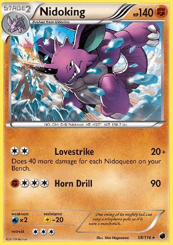 Nidoking 58/116