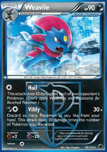Weavile 66/116