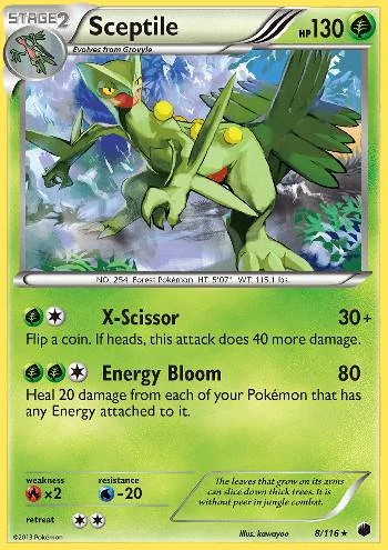 Sceptile 8/116