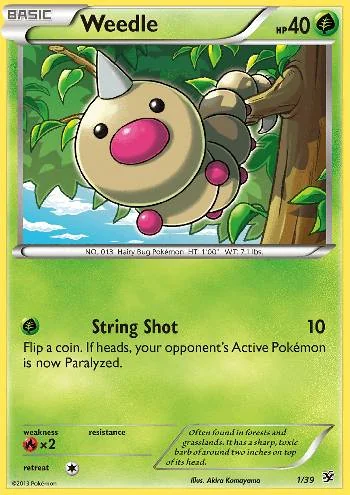 Weedle 1/39