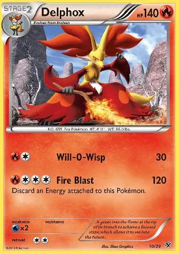 Delphox 10/39