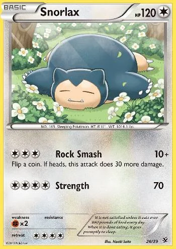 Snorlax 26/39