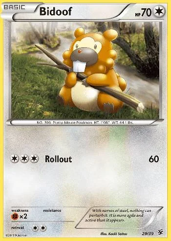 Bidoof 29/39