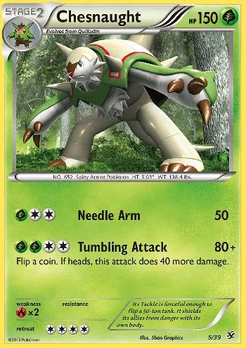 Chesnaught 5/39