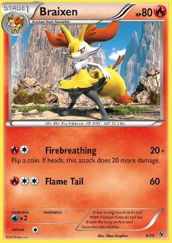 Braixen 9/39