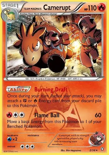 Camerupt da Equipe Magma 2/34