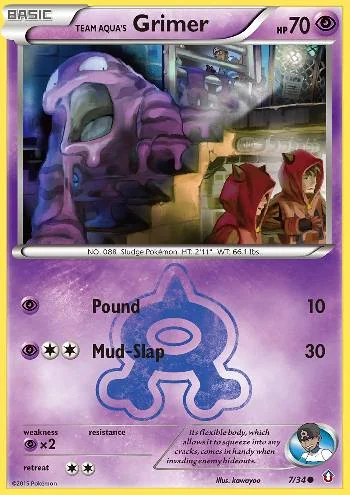 Grimer da Equipe Aqua 7/34