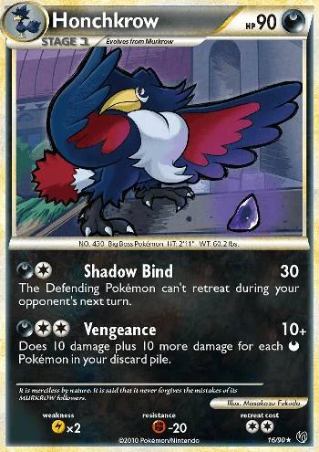 Honchkrow 16/90
