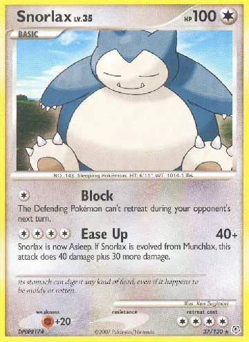 Snorlax 37/130