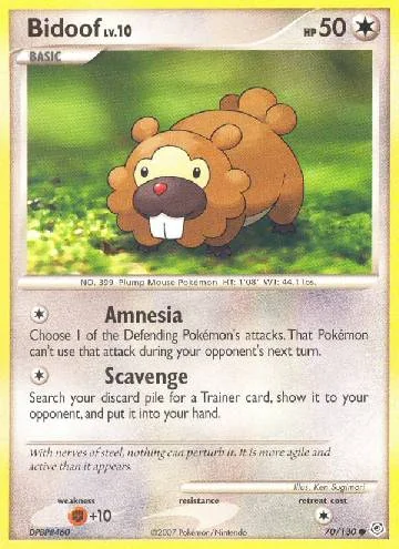 Bidoof 70/130