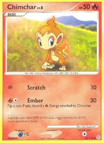 Chimchar 76/130