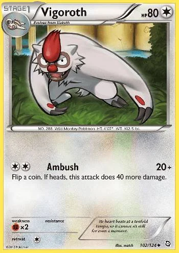Vigoroth 102/124