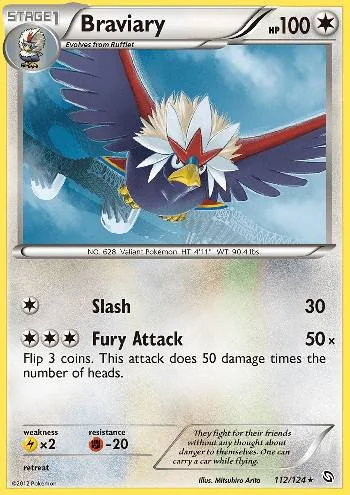 Braviary 112/124