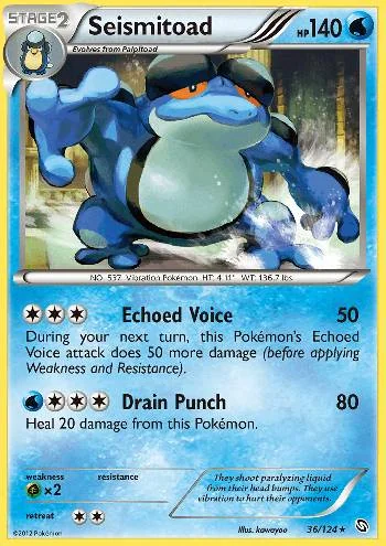Seismitoad 36/124