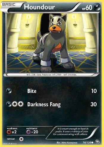 Houndour 74/124