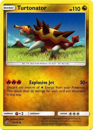 Turtonator 50/70