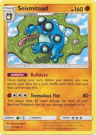 Seismitoad 117/236
