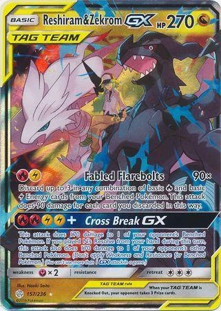 Reshiram e Zekrom-GX 157/236
