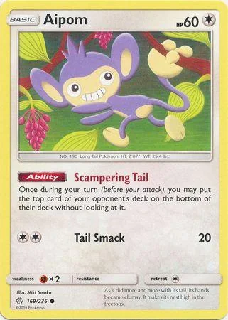 Aipom 169/236