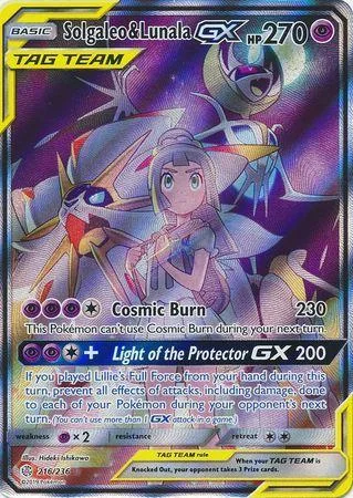 Solgaleo e Lunala-GX 216/236