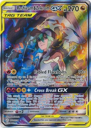 Reshiram e Zekrom-GX 222/236