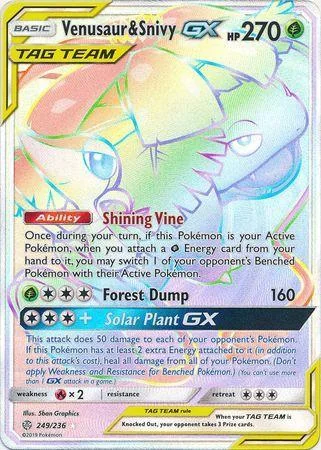 Venusaur e Snivy-GX 249/236