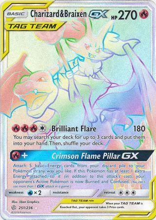 Charizard e Braixen-GX 251/236