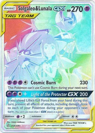 Solgaleo e Lunala-GX 254/236