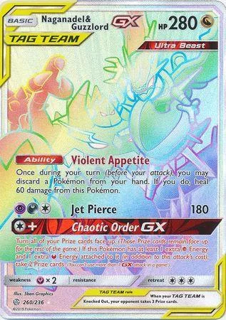 Naganadel e Guzzlord-GX 260/236