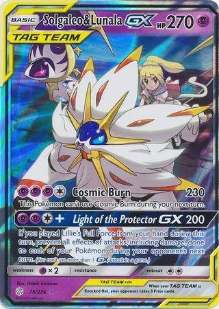 Solgaleo e Lunala-GX 75/236