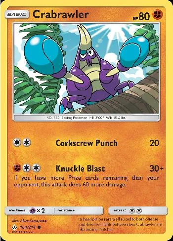 Crabrawler 104/214
