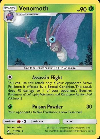 Venomoth 11/214