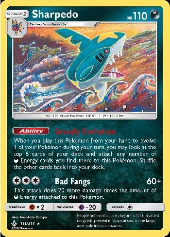 Sharpedo 111/214