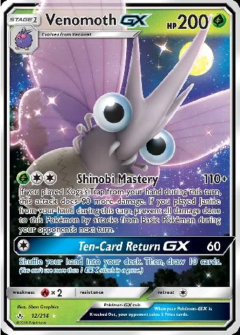 Venomoth-GX 12/214