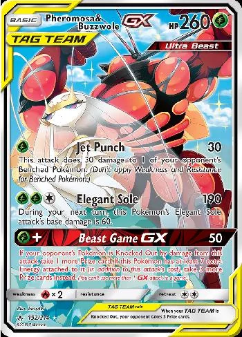 Pheromosa e Buzzwole-GX 192/214