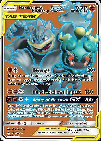 Marshadow e Machamp-GX 198/214