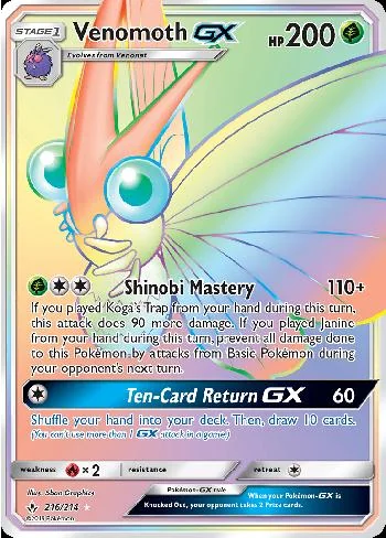 Venomoth-GX 216/214